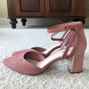 Alex Marie Dusty Pink Heels
